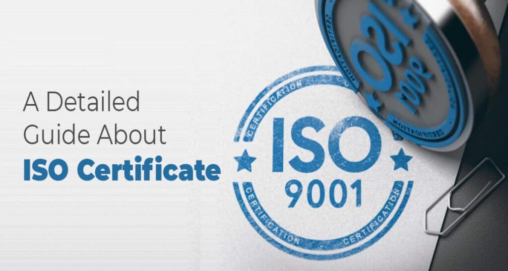 how to get iso certification in india
