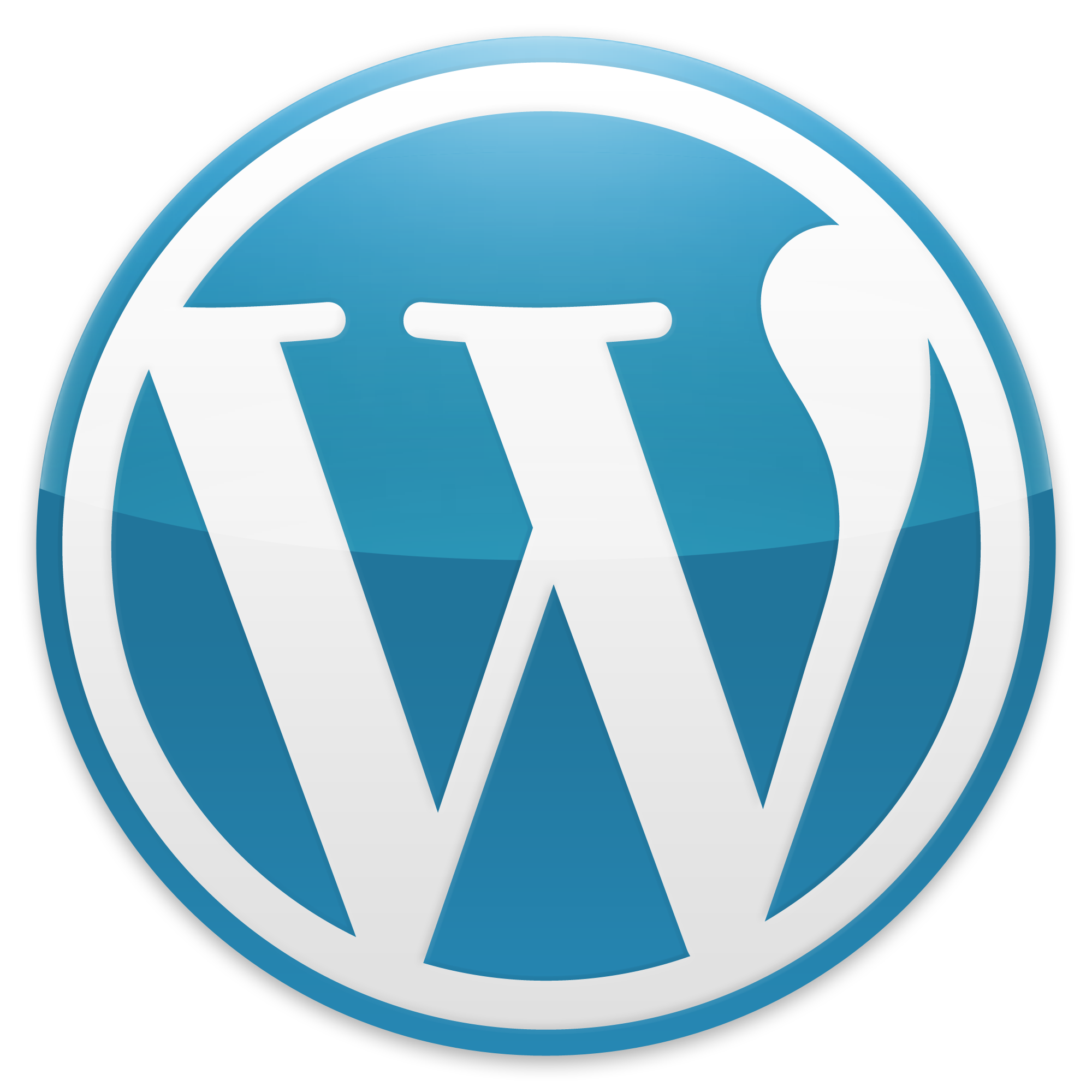 Wordpress Blue logo