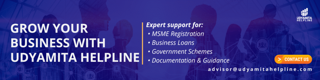 Grow Your Business With Udyamita Helpline 1