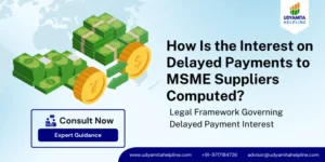 Interest on Delayed Payments to MSME Suppliers Computed