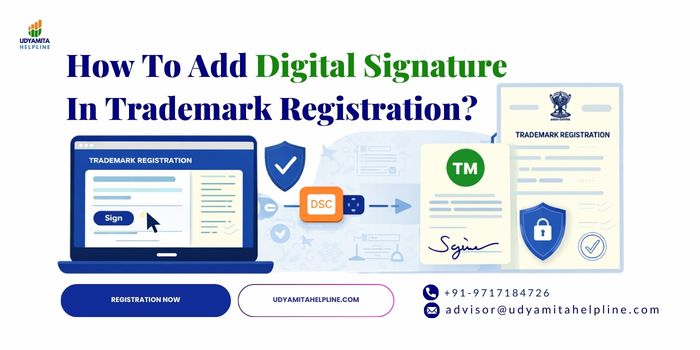 How To Add Digital Signature In Trademark Registration?