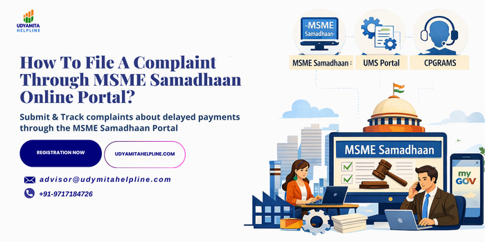 How To File A Complaint Through-MSME Samadhaan-Online