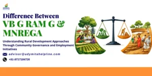 Difference Between VB G RAM G and MNREGA