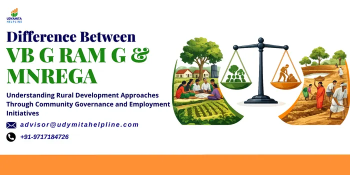 Difference Between VB G RAM G and MNREGA 1 Difference Between VB G RAM G and MNREGA