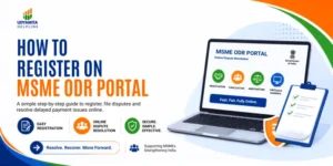 Register on MSME ODR Portal