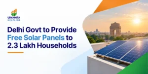 Delhi Govt to Provide Free Solar Panels to 2.3 Lakh Households
